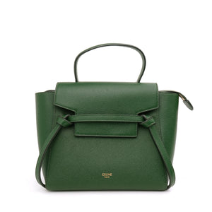 Celine Nano Belt Bag Malachite Green