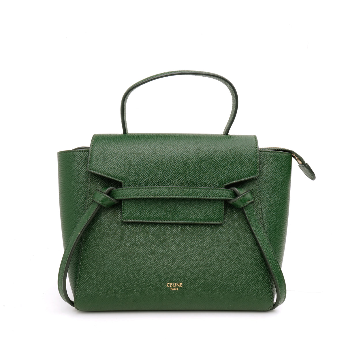Celine Nano Belt Bag Malachite Green