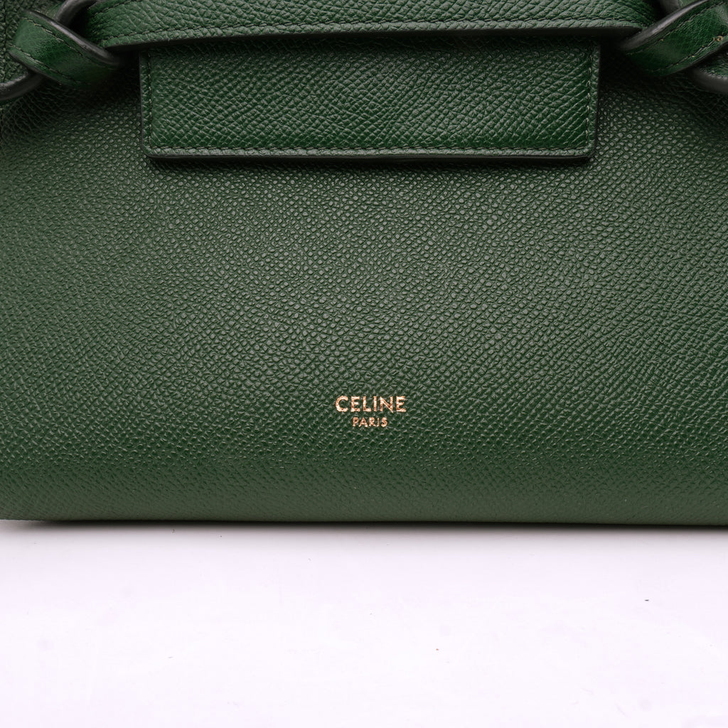Celine Nano Belt Bag Malachite Green