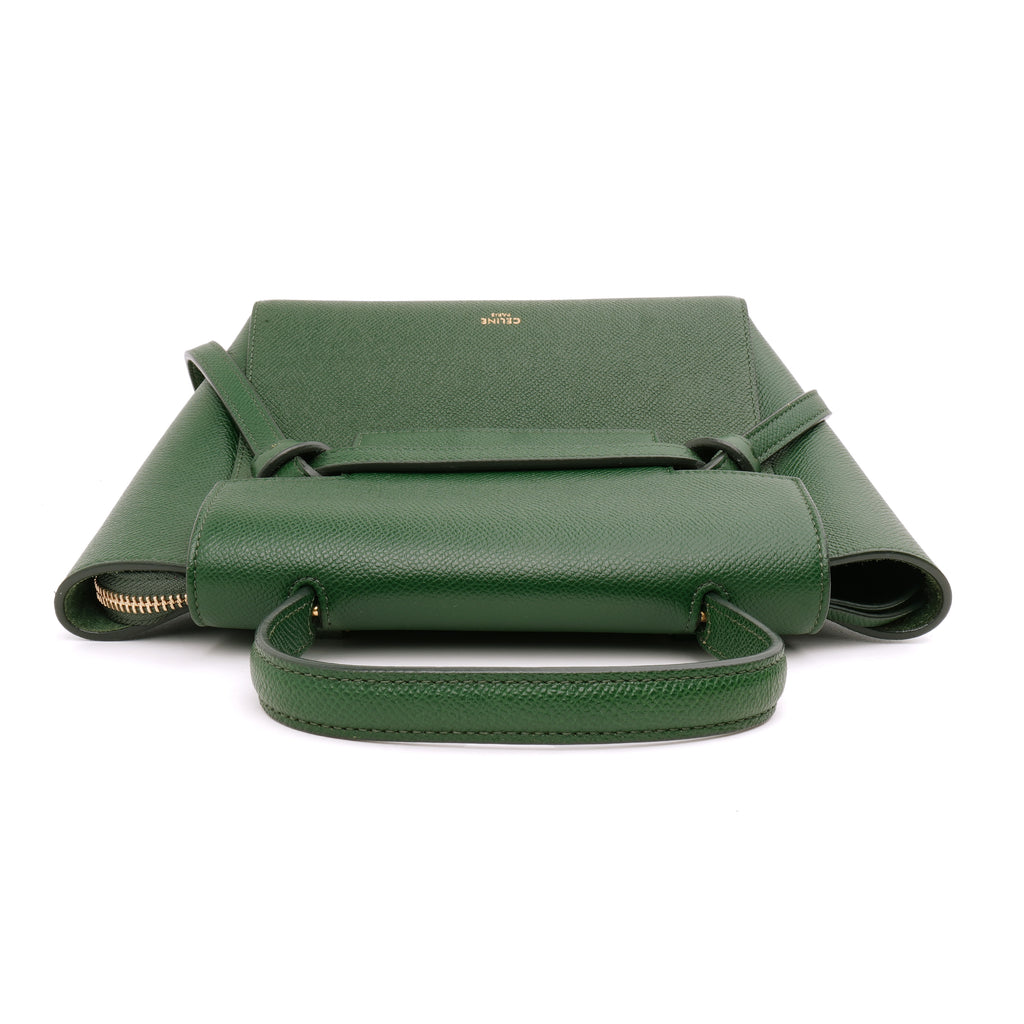 Celine Nano Belt Bag Malachite Green