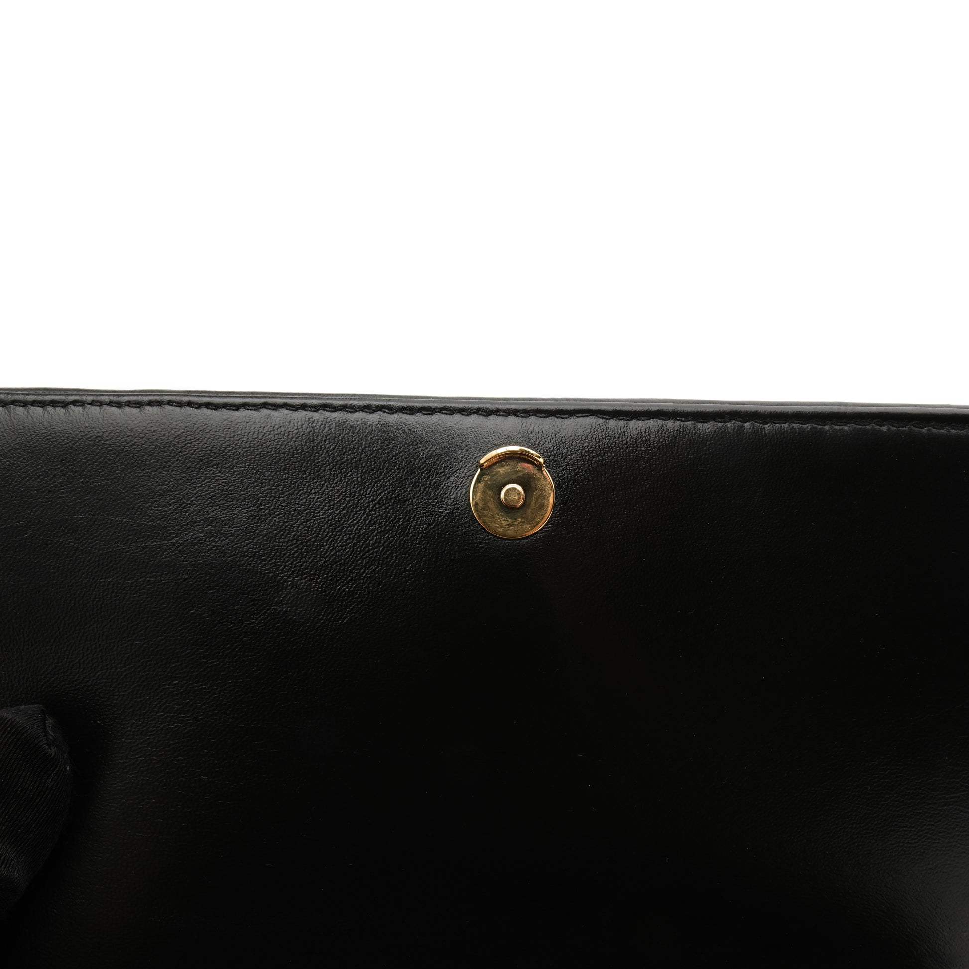 Prada Nappa Gaufre Flap Shoulder Bag Black