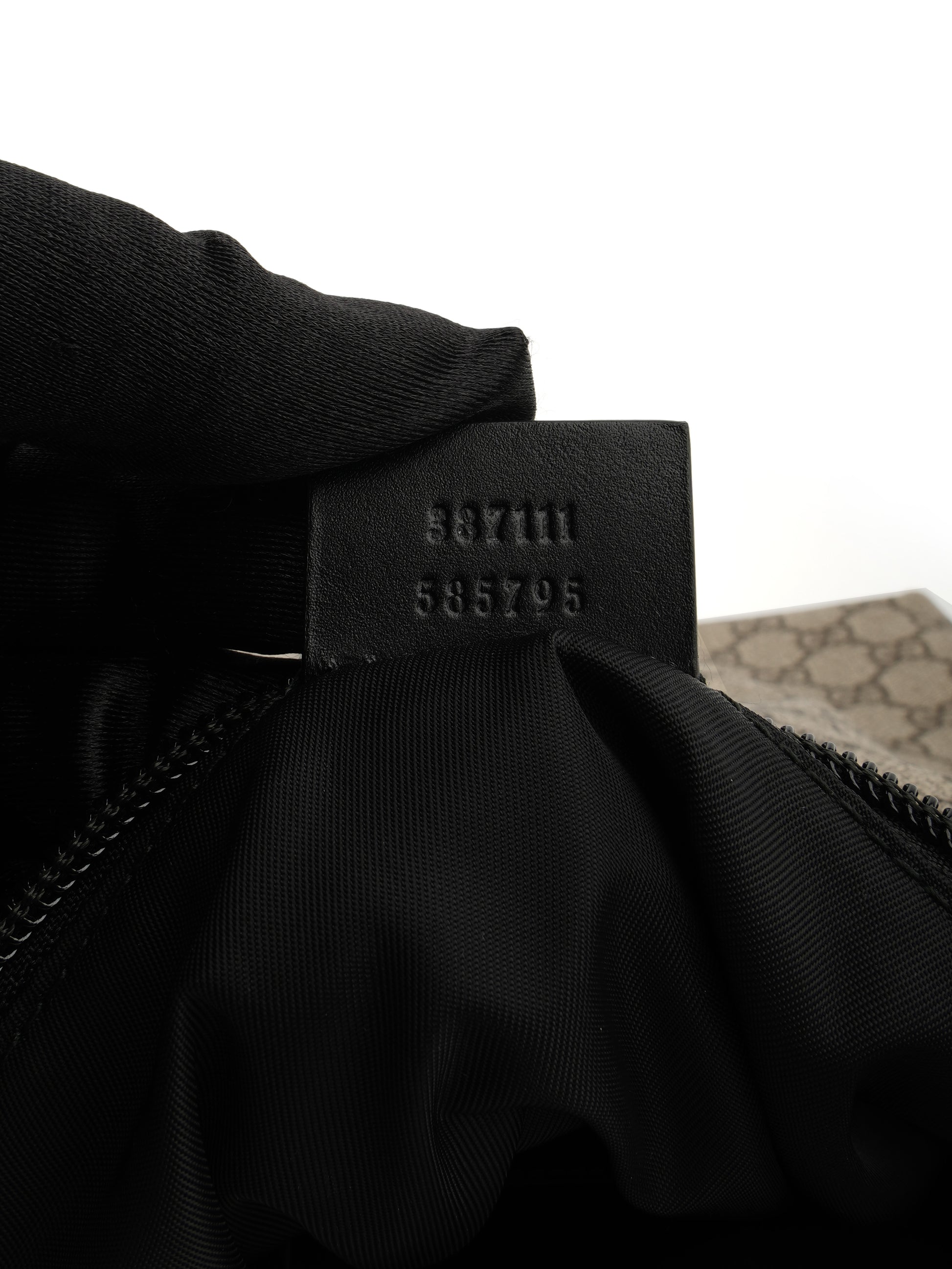 Gucci Supreme Monogram Web Messenger Bag