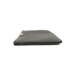 Chanel Chevron Boy O Case Medium Black