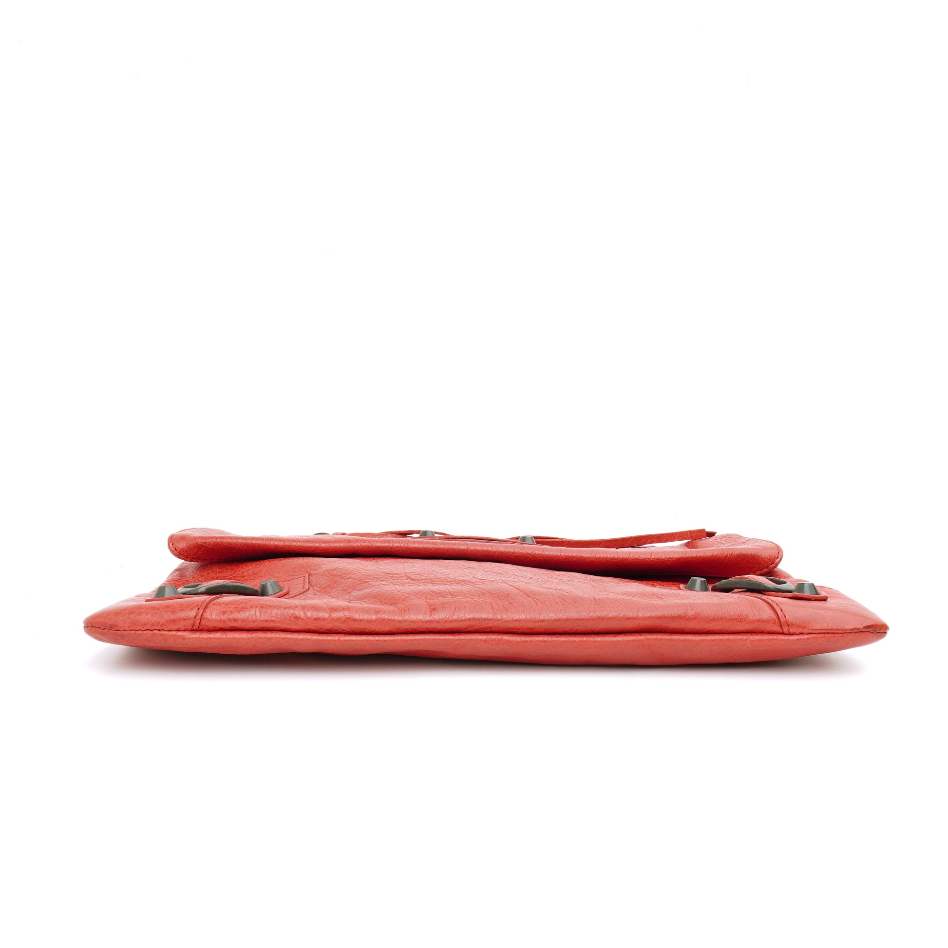 Balenciaga Envelope Clutch Red