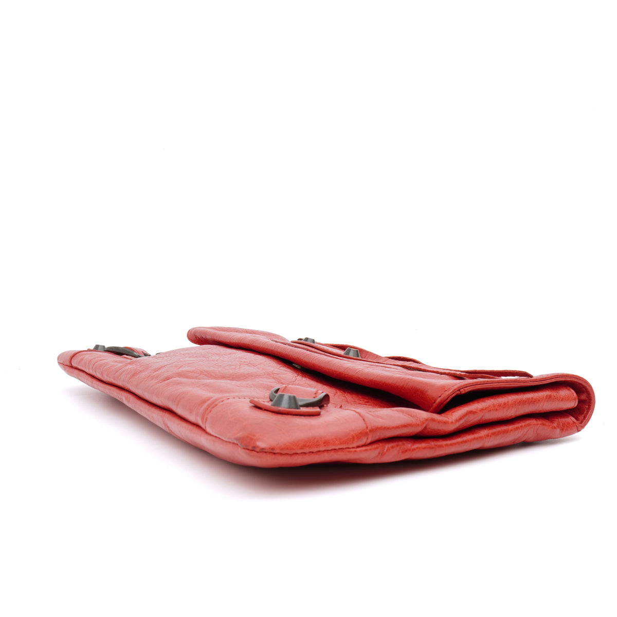 Balenciaga Envelope Clutch Red