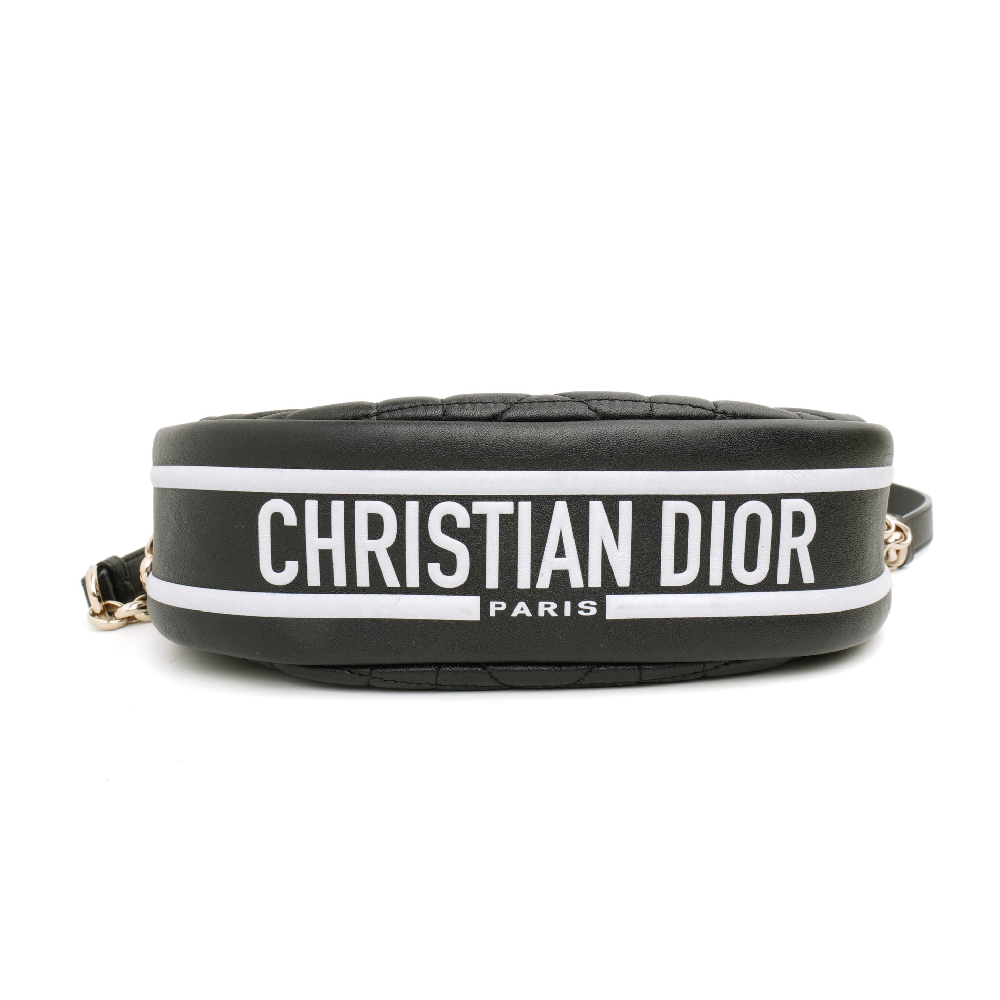 Dior Lambskin Cannage Small Dior Vibe Hobo Bag Black