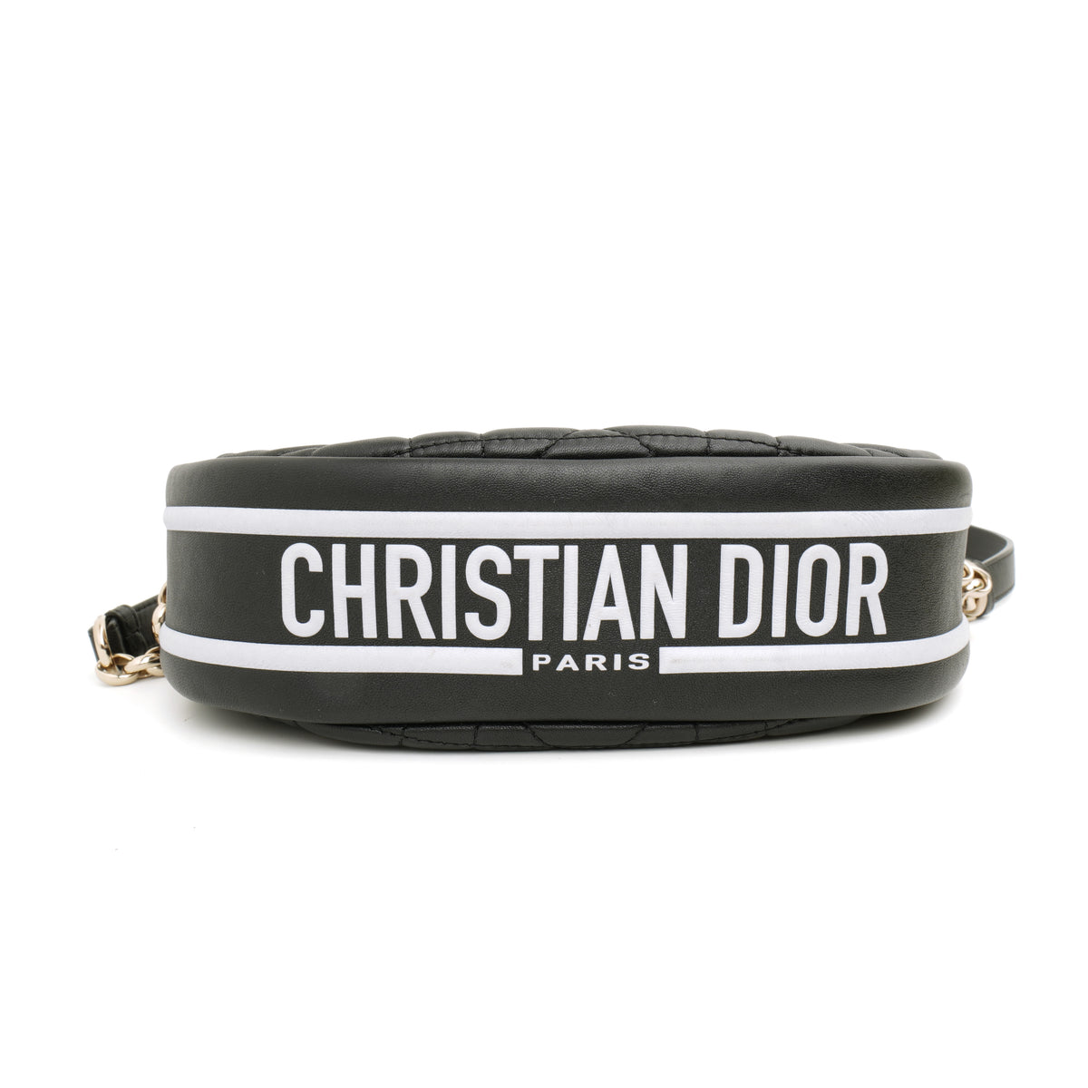 Dior Lambskin Cannage Small Dior Vibe Hobo Bag Black