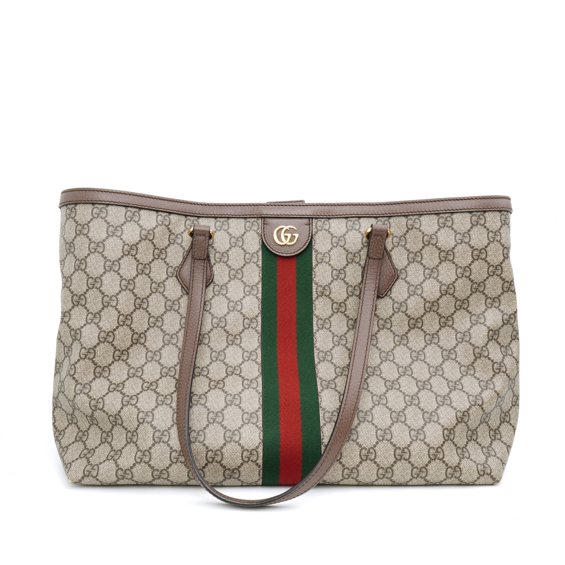 Gucci Ophidia Tote Bag Supreme Canvas