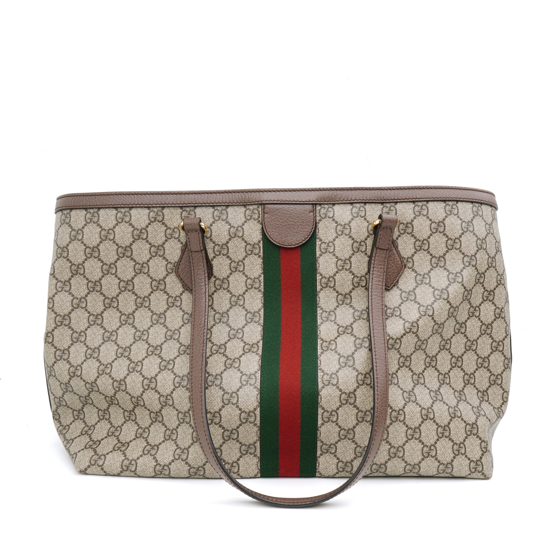 Gucci Ophidia Tote Bag Supreme Canvas