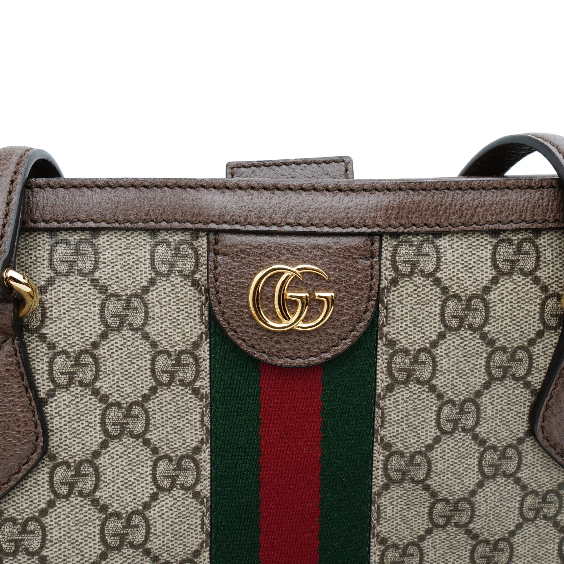 Gucci Ophidia Tote Bag Supreme Canvas
