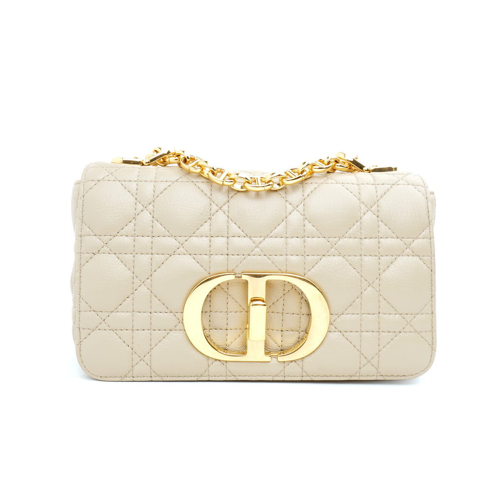 Dior Caro Montaigne Small Beige
