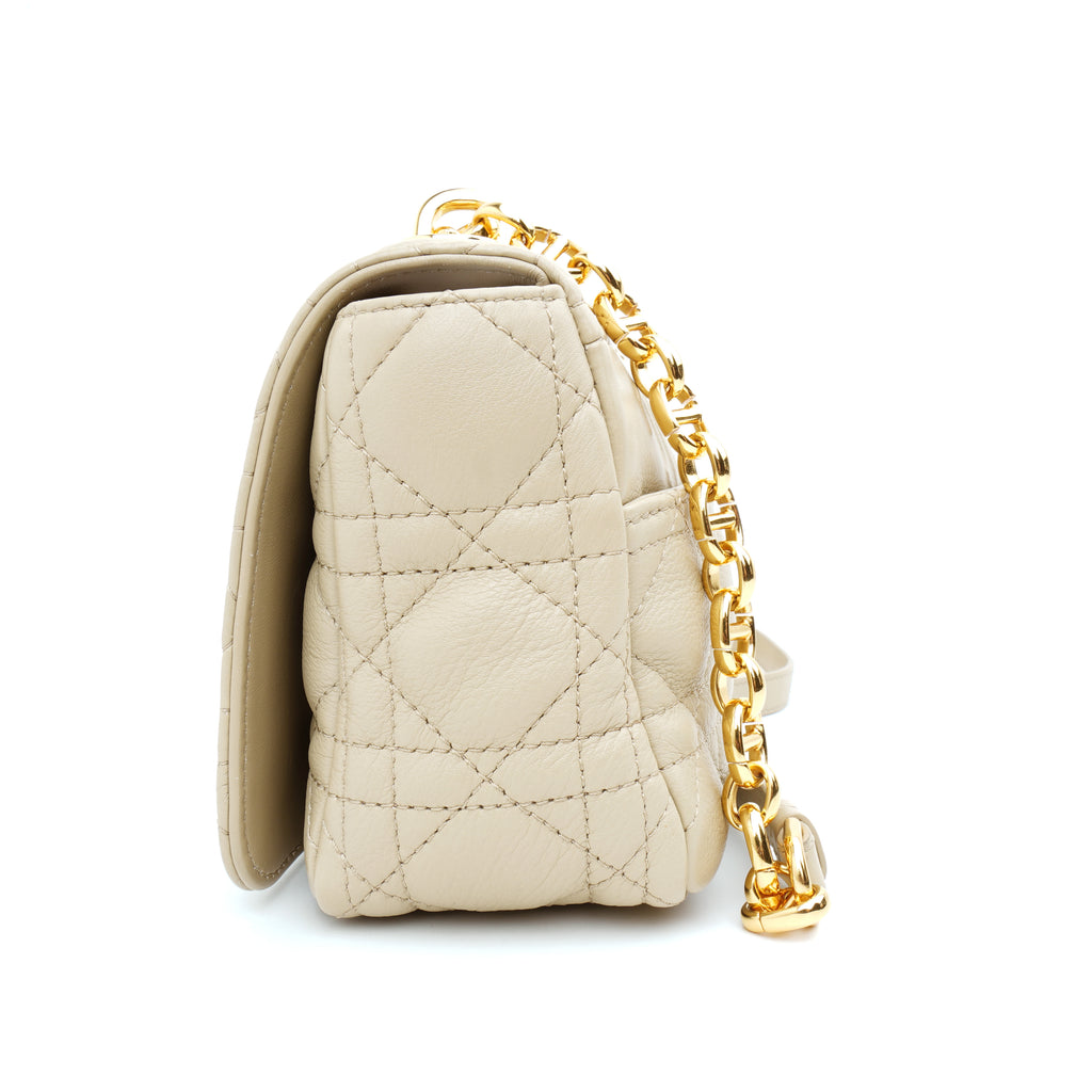 Dior Caro Montaigne Small Beige