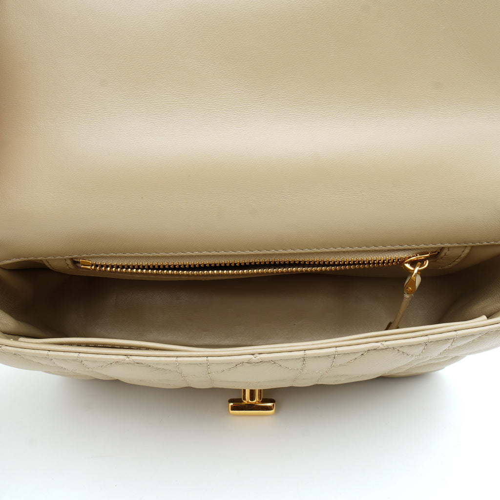 Dior Caro Montaigne Small Beige