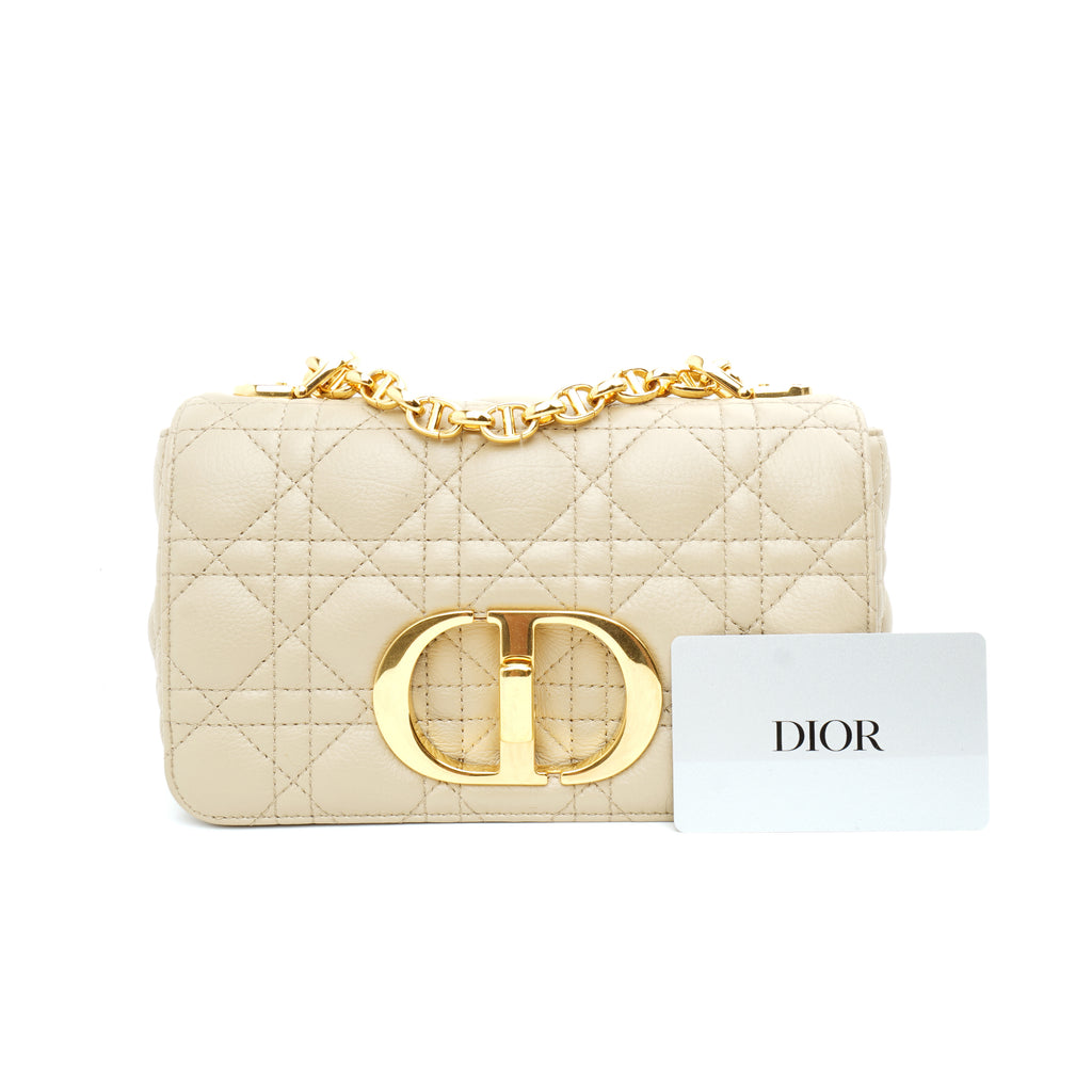 Dior Caro Montaigne Small Beige