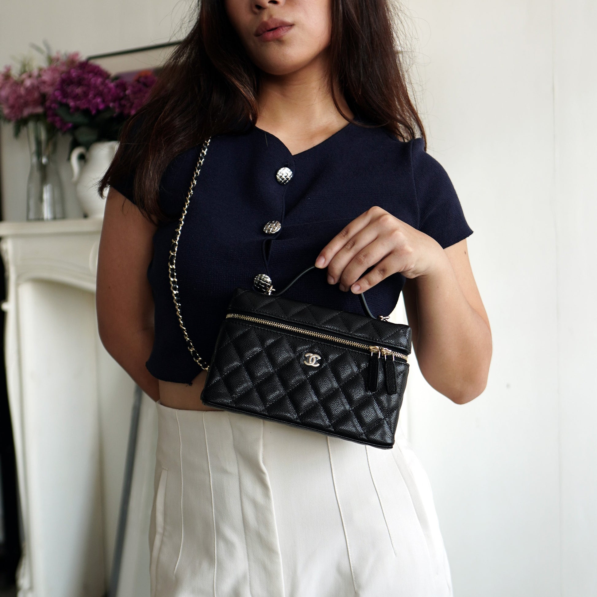 Chanel Slim Vanity Top Handle