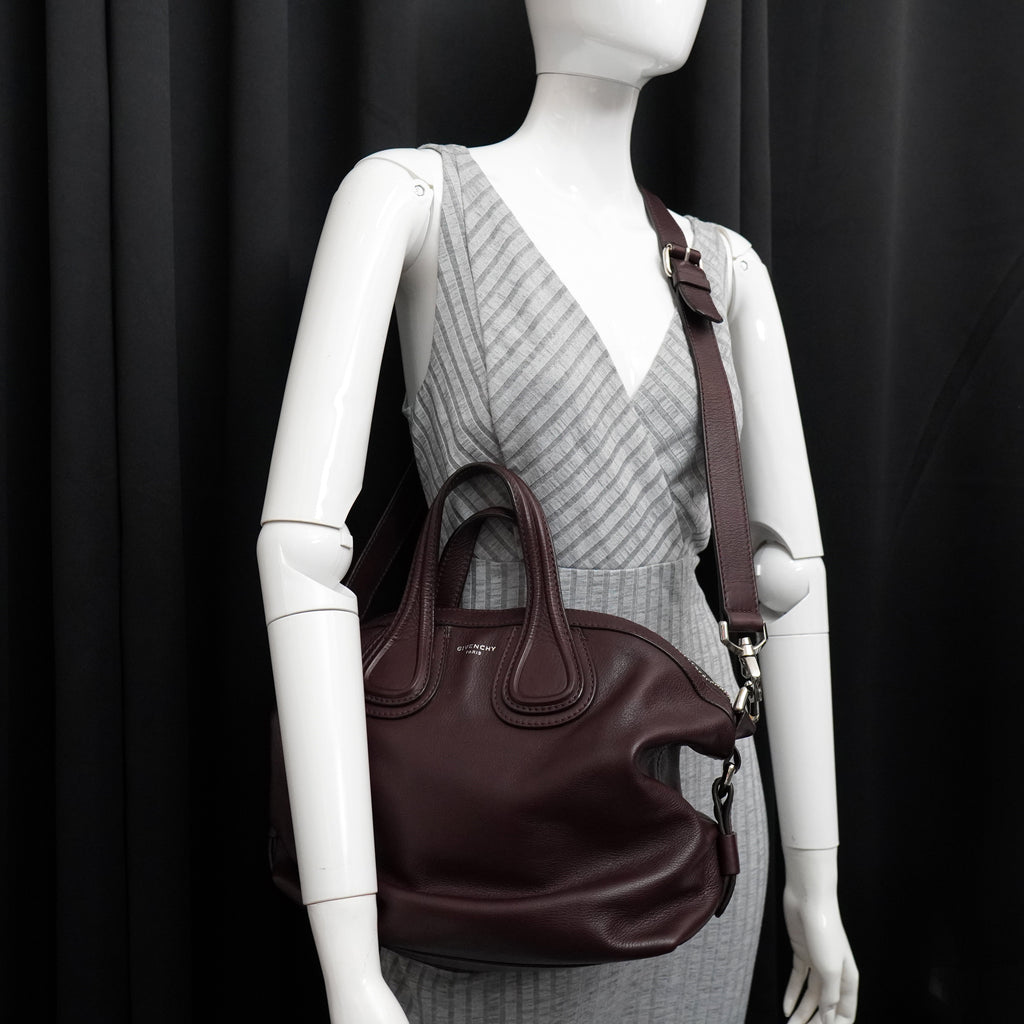 Givenchy Nightingale Oxblood Small