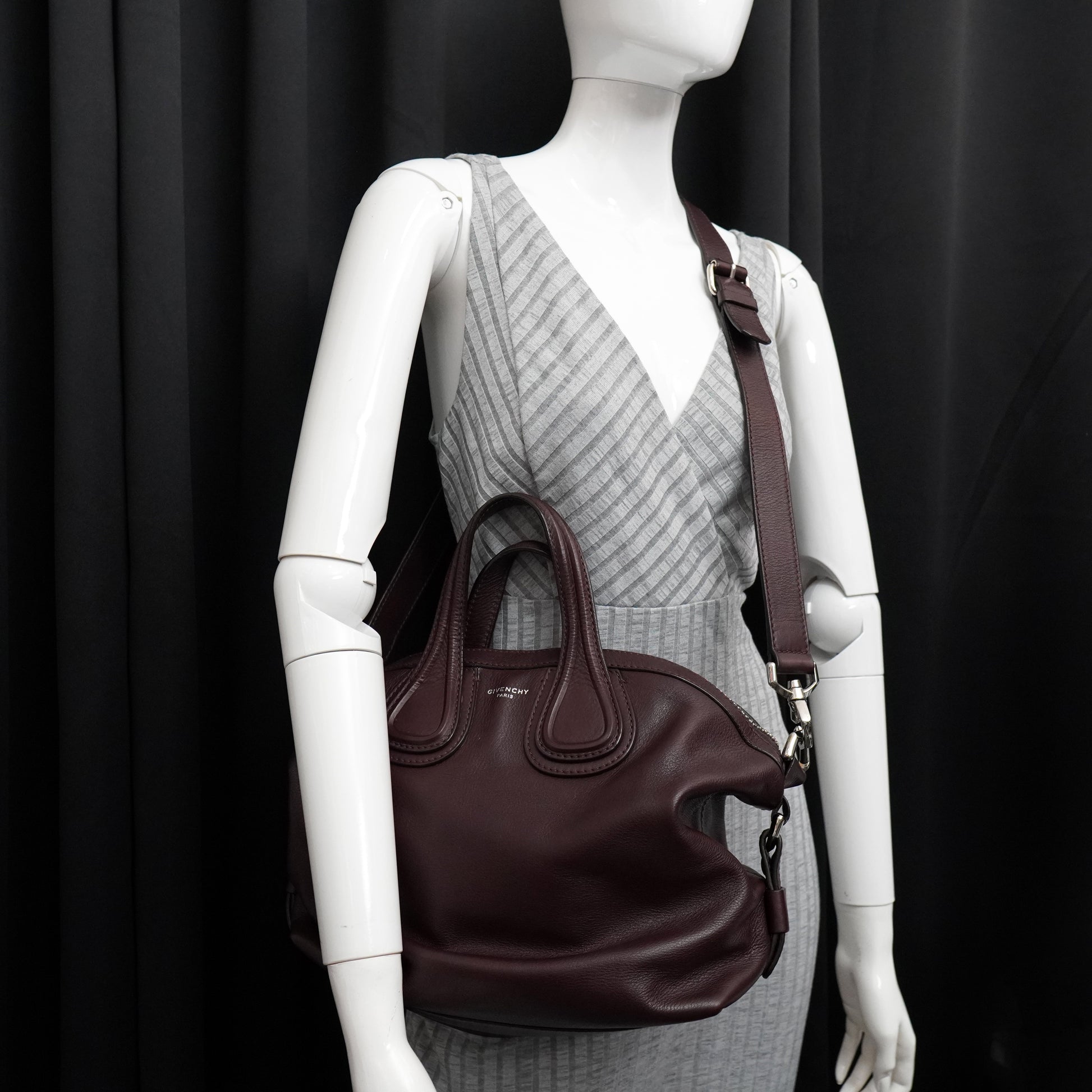 Givenchy Nightingale Oxblood Small