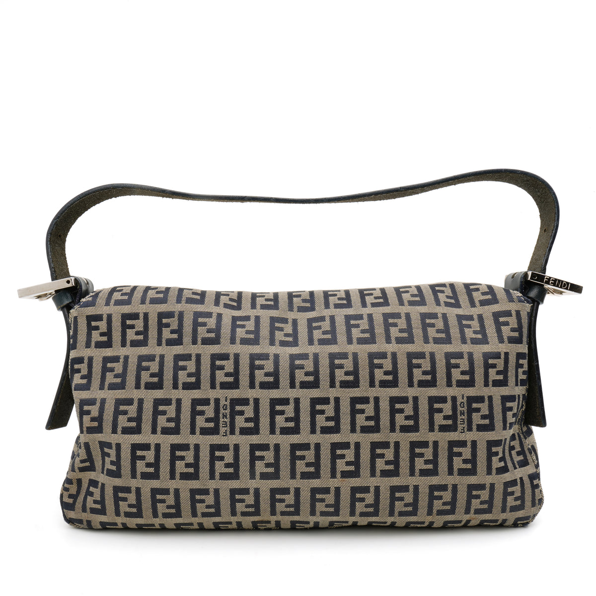 Fendi Zucchino Baguette Blue Gray