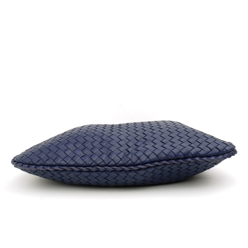 Bottega Veneta Intrecciato Hobo Dark Blue