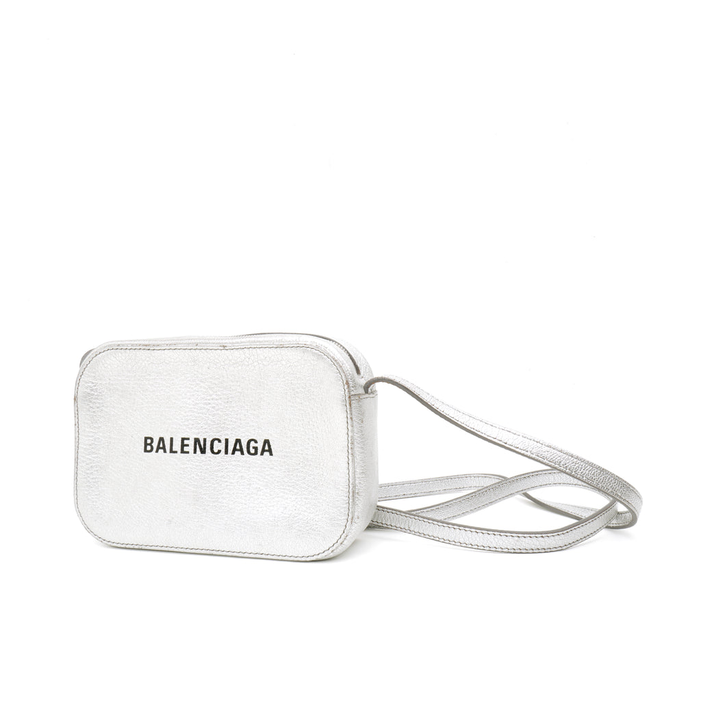 Balenciaga Everyday Camera Bag XS Silver