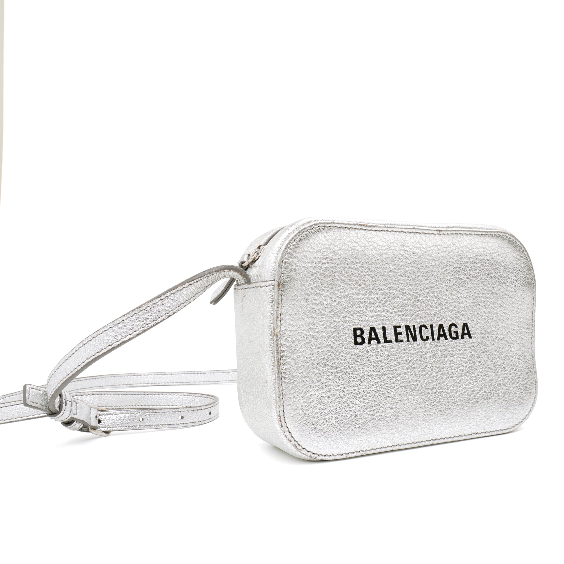 Balenciaga Everyday Camera Bag XS Silver