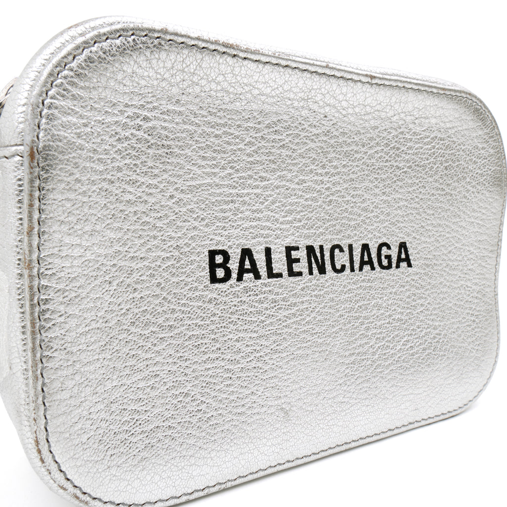 Balenciaga Everyday Camera Bag XS Silver