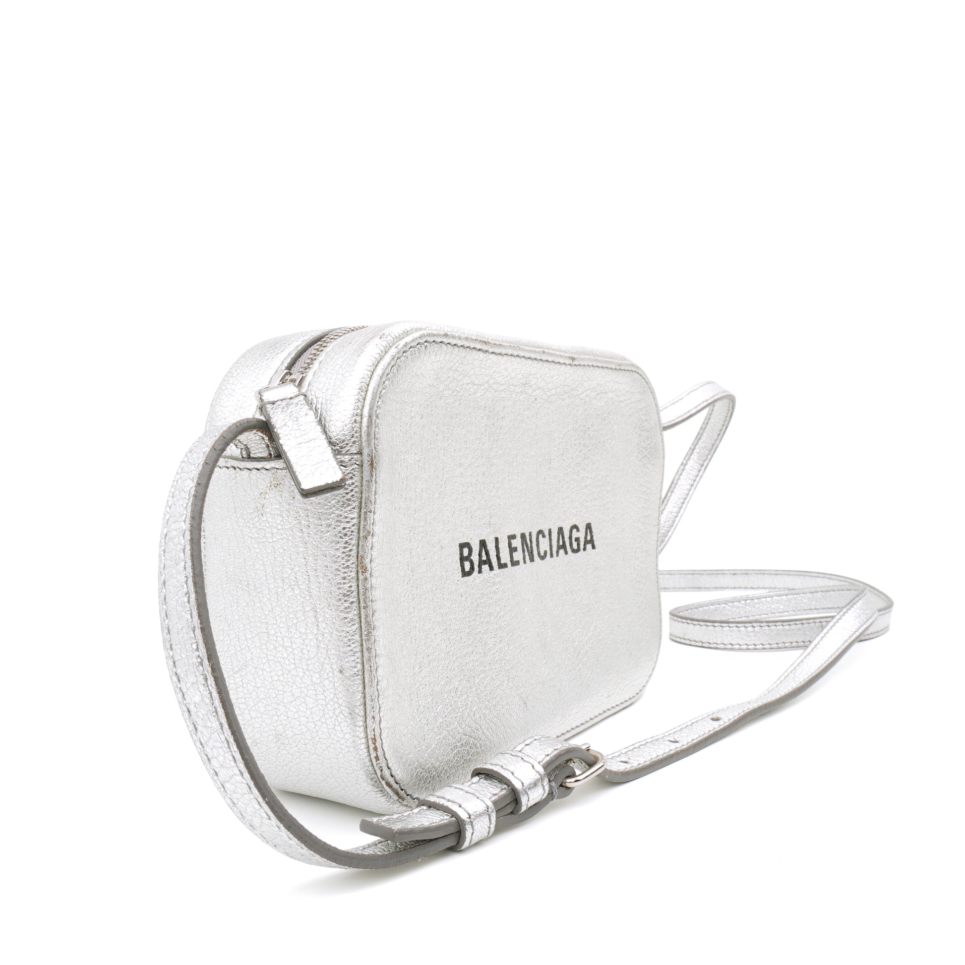 Balenciaga Everyday Camera Bag XS Silver