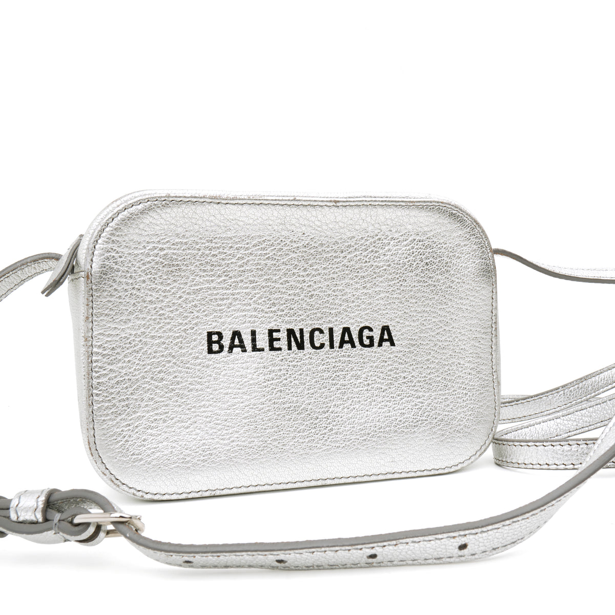 Balenciaga Everyday Camera Bag XS Silver