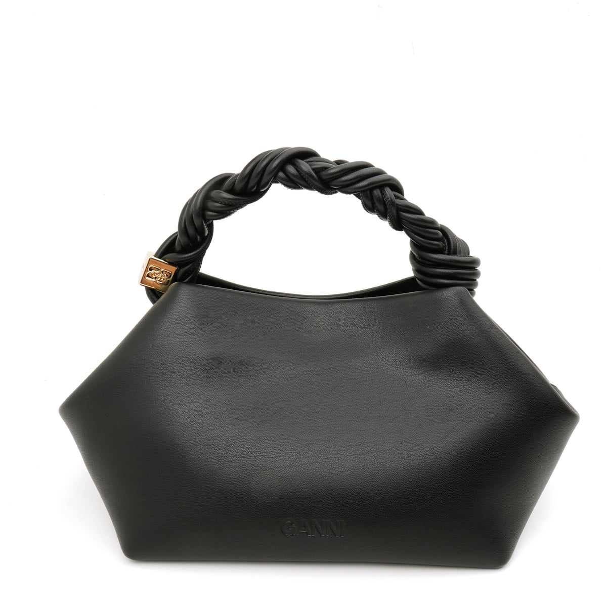 Ganni Bou Bag Small Hexagonal Black