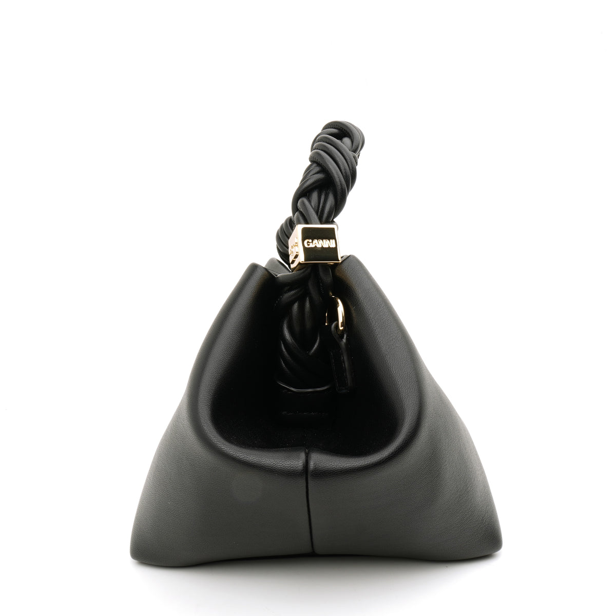 Ganni Bou Bag Small Hexagonal Black