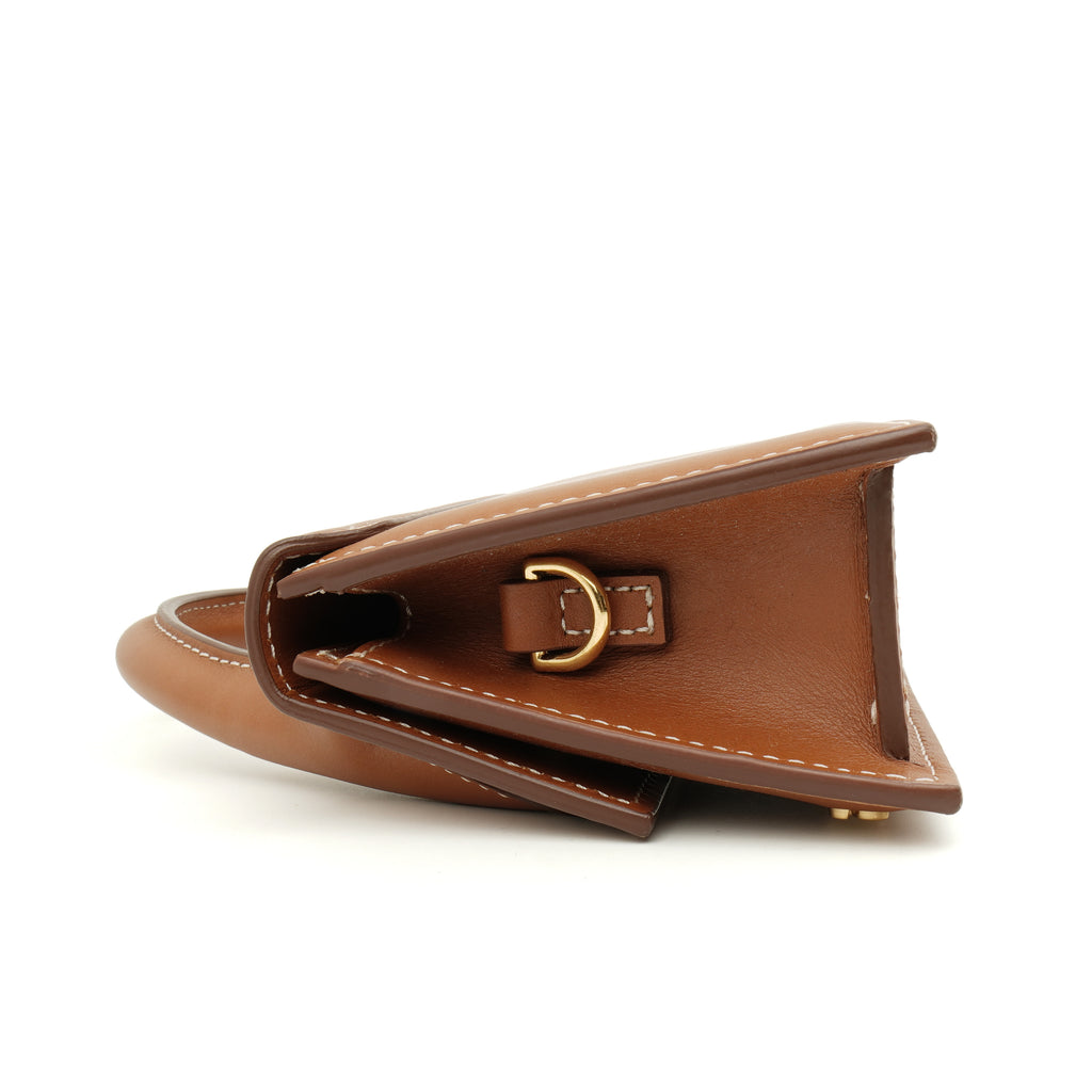 Jacquemus Le Chiquito Long Boucle Brown