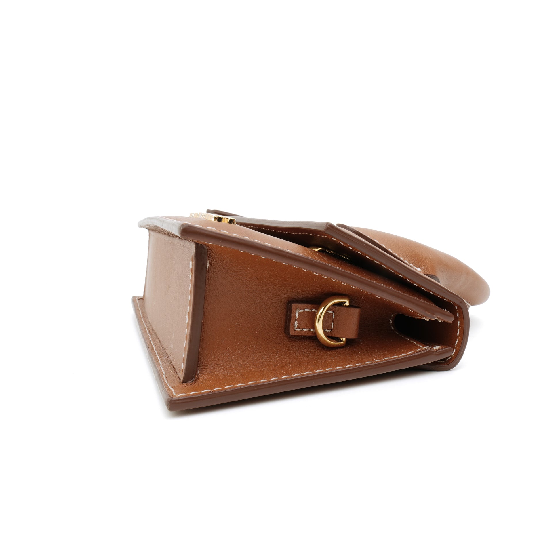 Jacquemus Le Chiquito Long Boucle Brown