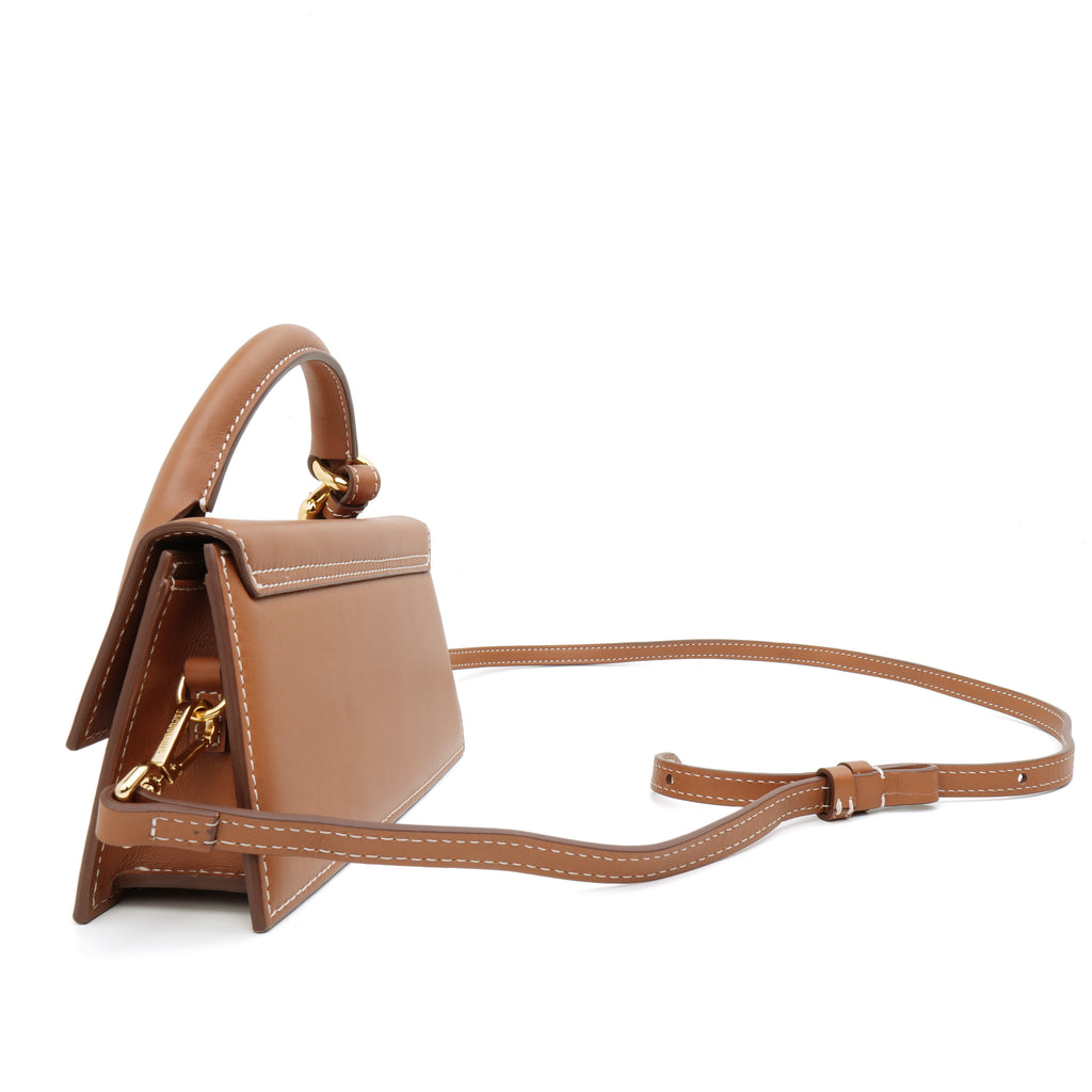 Jacquemus Le Chiquito Long Boucle Brown