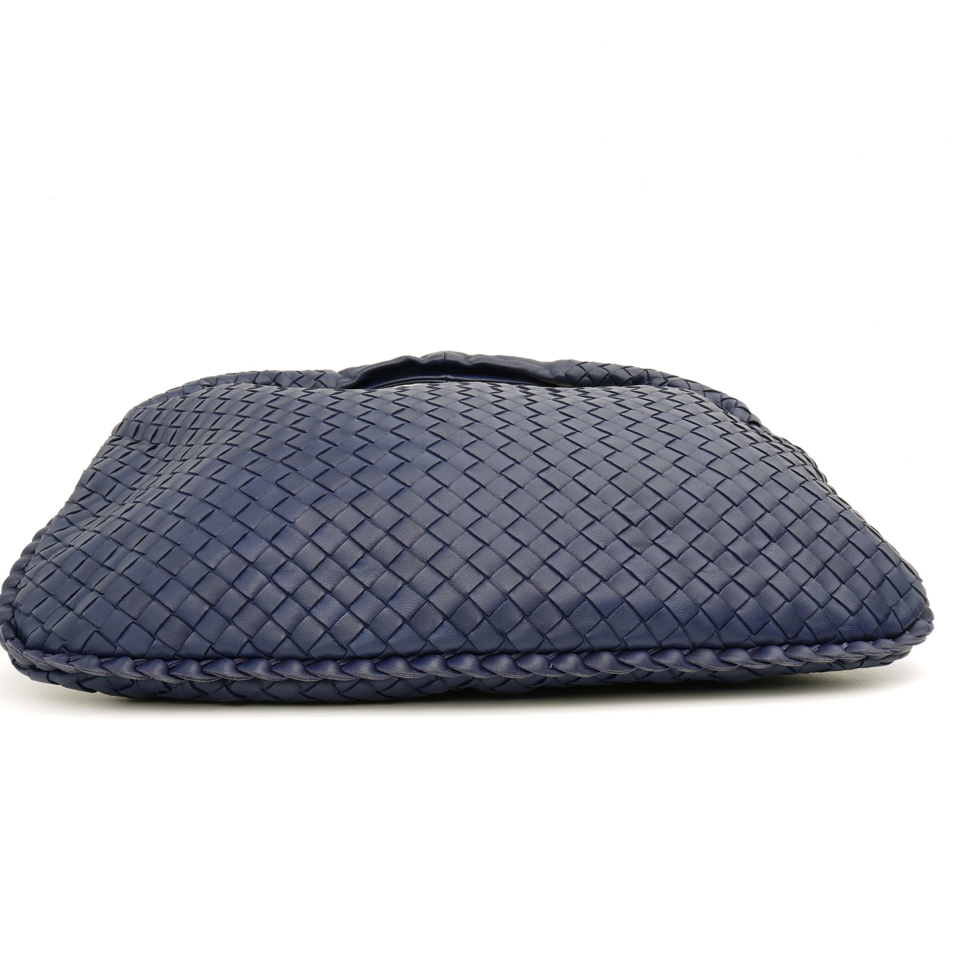 Bottega Veneta Intrecciato Hobo Dark Blue