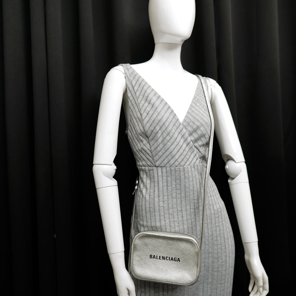 Balenciaga Everyday Camera Bag XS Silver