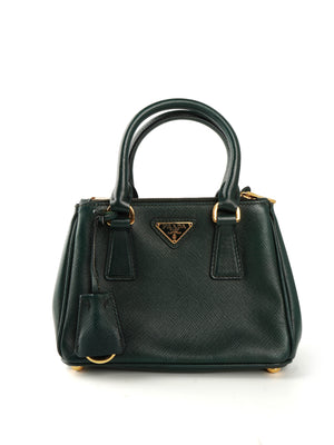 Prada Saffiano Lux Micro Galleria