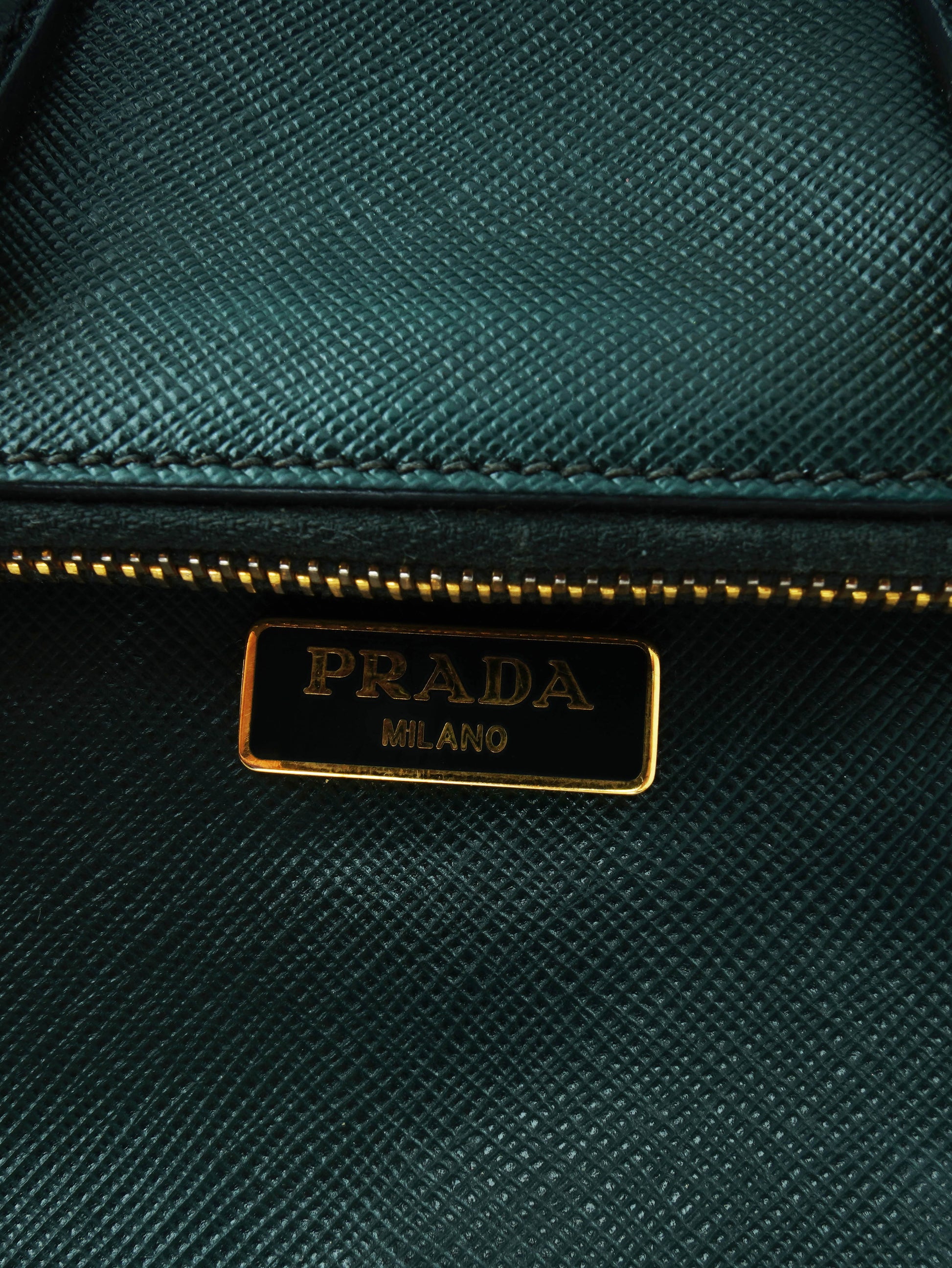 Prada Saffiano Lux Micro Galleria