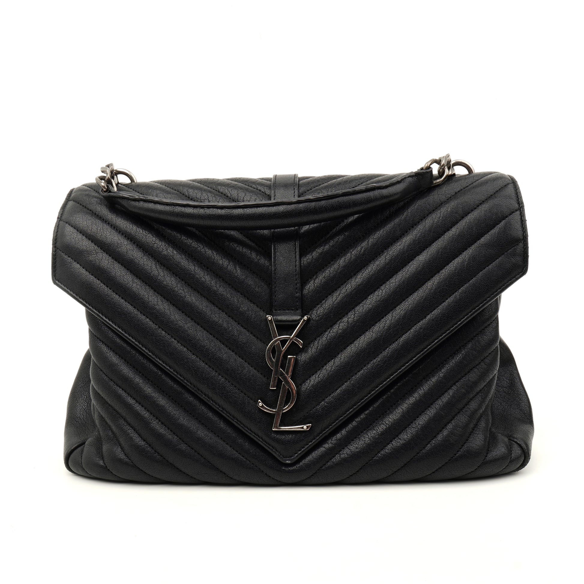 Saint Laurent College Medium Dark Gray