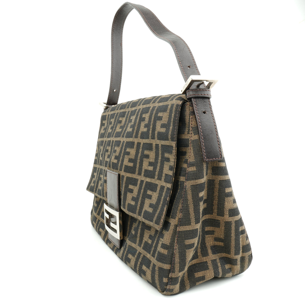 Fendi Mamma Baguette Zucca