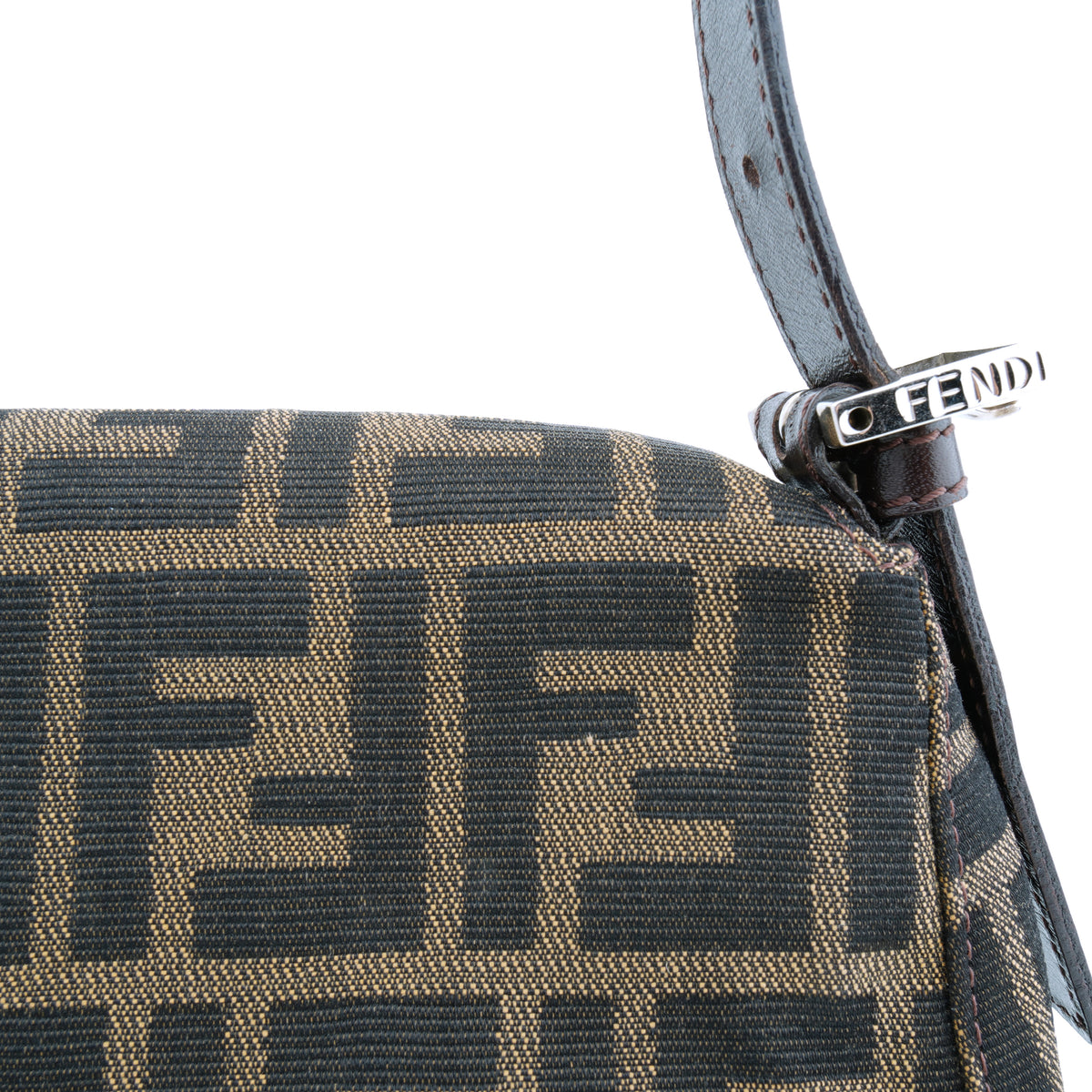 Fendi Mamma Baguette Zucca