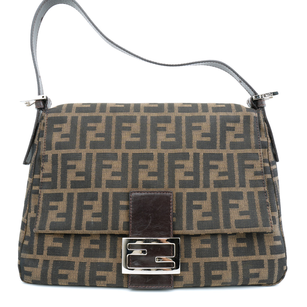 Fendi Mamma Baguette Zucca