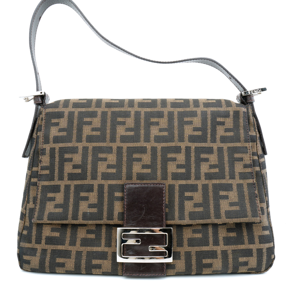 Fendi Mamma Baguette Zucca