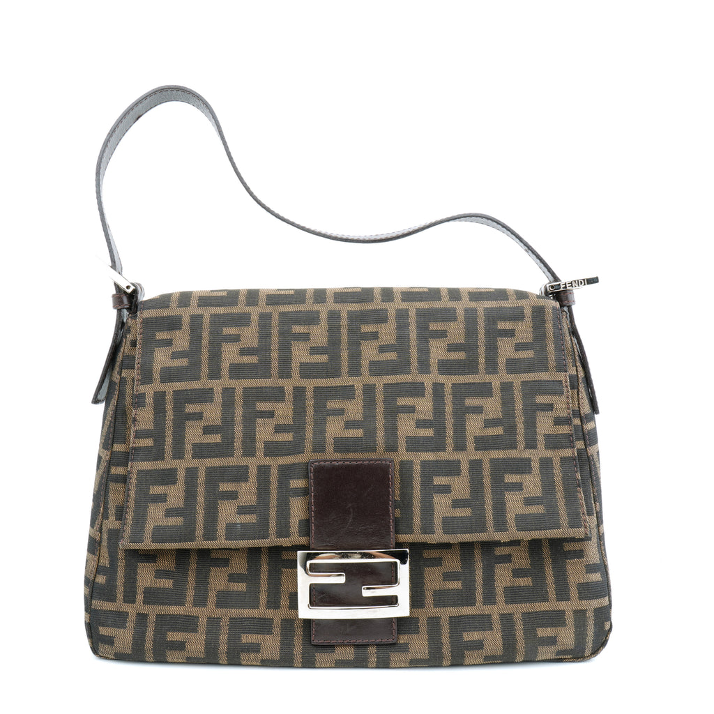 Fendi Mamma Baguette Zucca