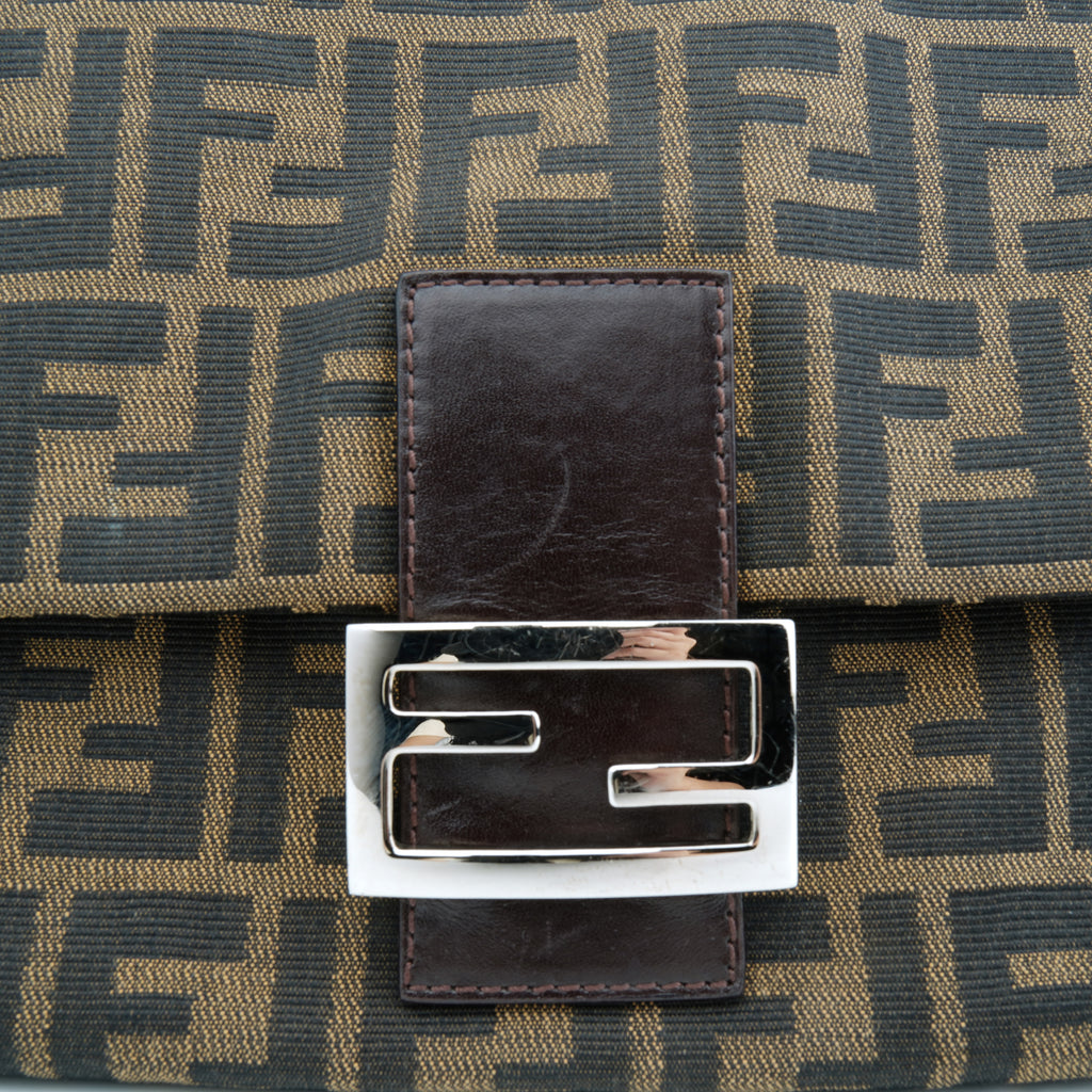Fendi Mamma Baguette Zucca
