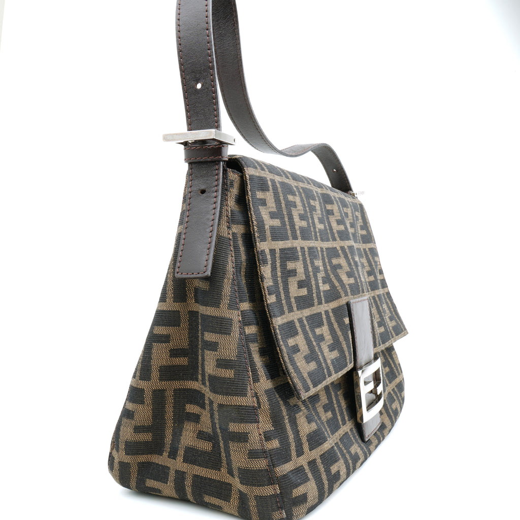 Fendi Mamma Baguette Zucca