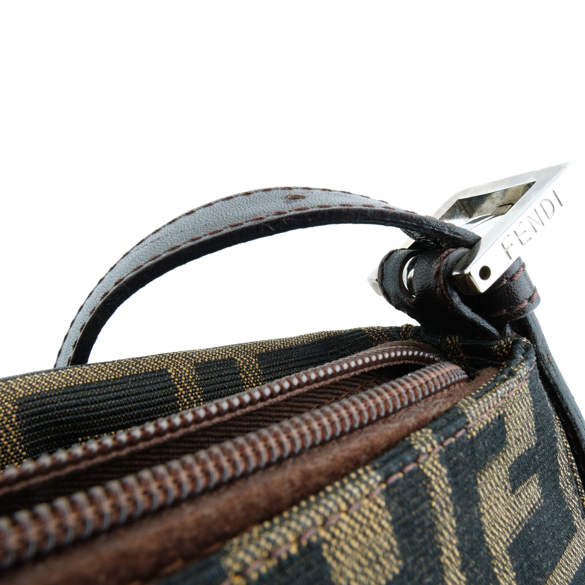 Fendi Mamma Baguette Zucca