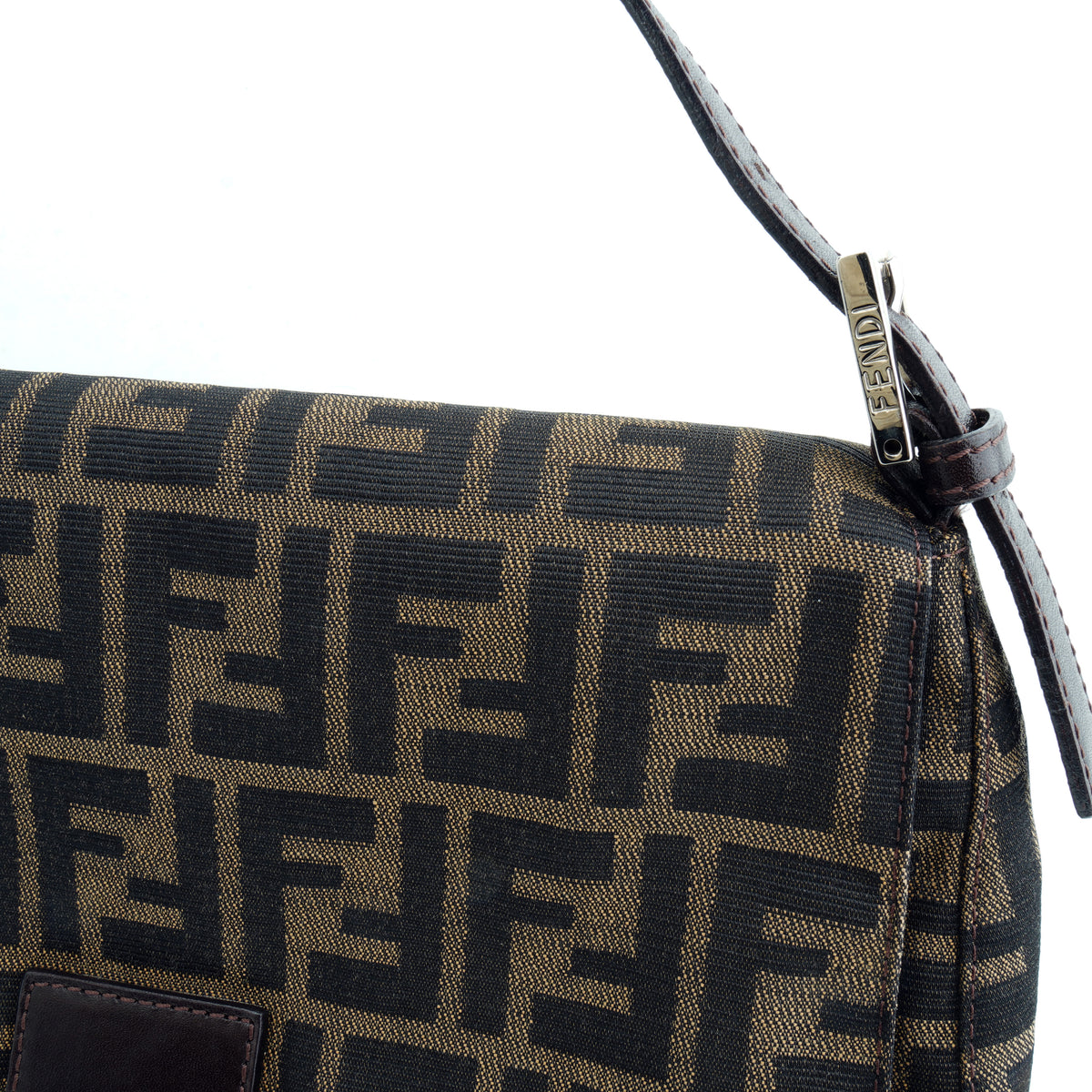 Fendi Mamma Baguette Zucca