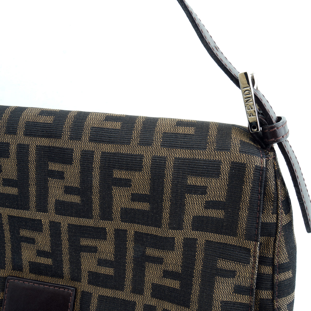 Fendi Mamma Baguette Zucca