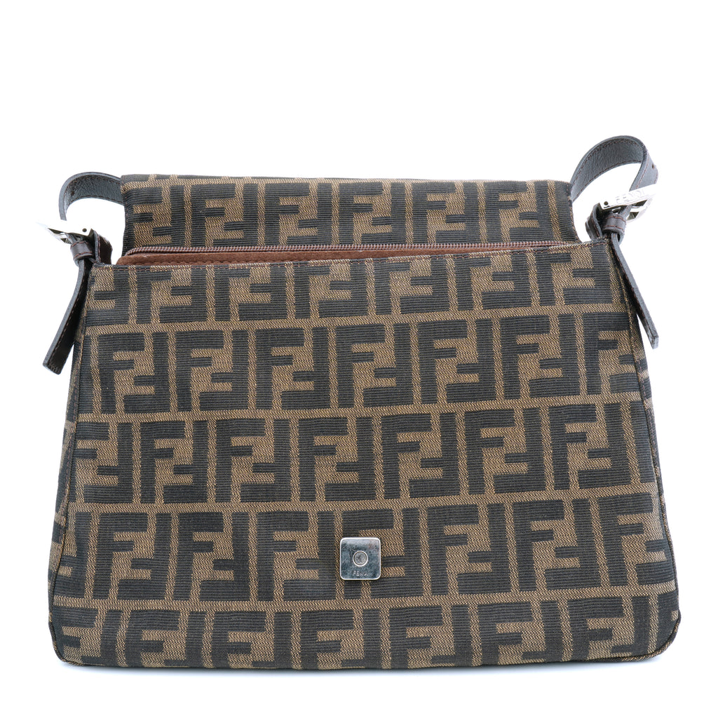 Fendi Mamma Baguette Zucca