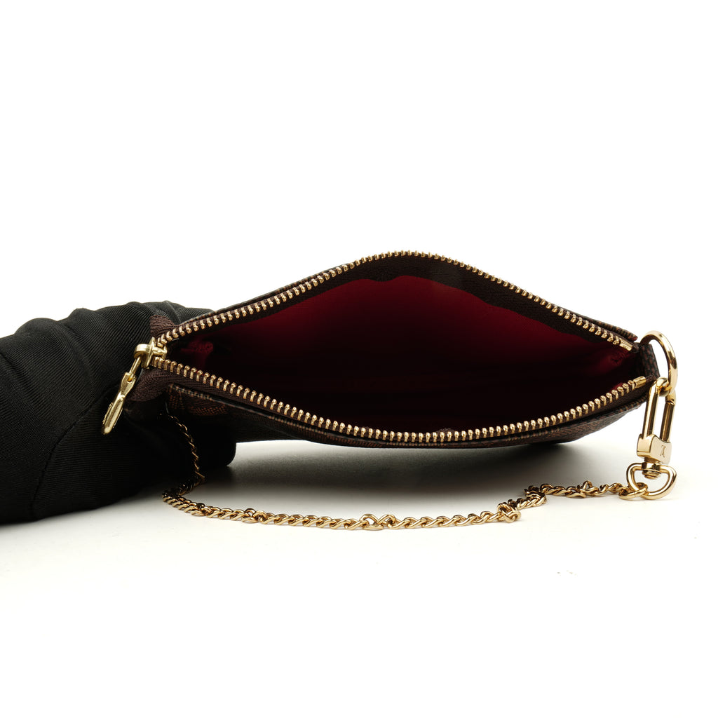 Louis Vuitton Mini Pochette Damier Ebene